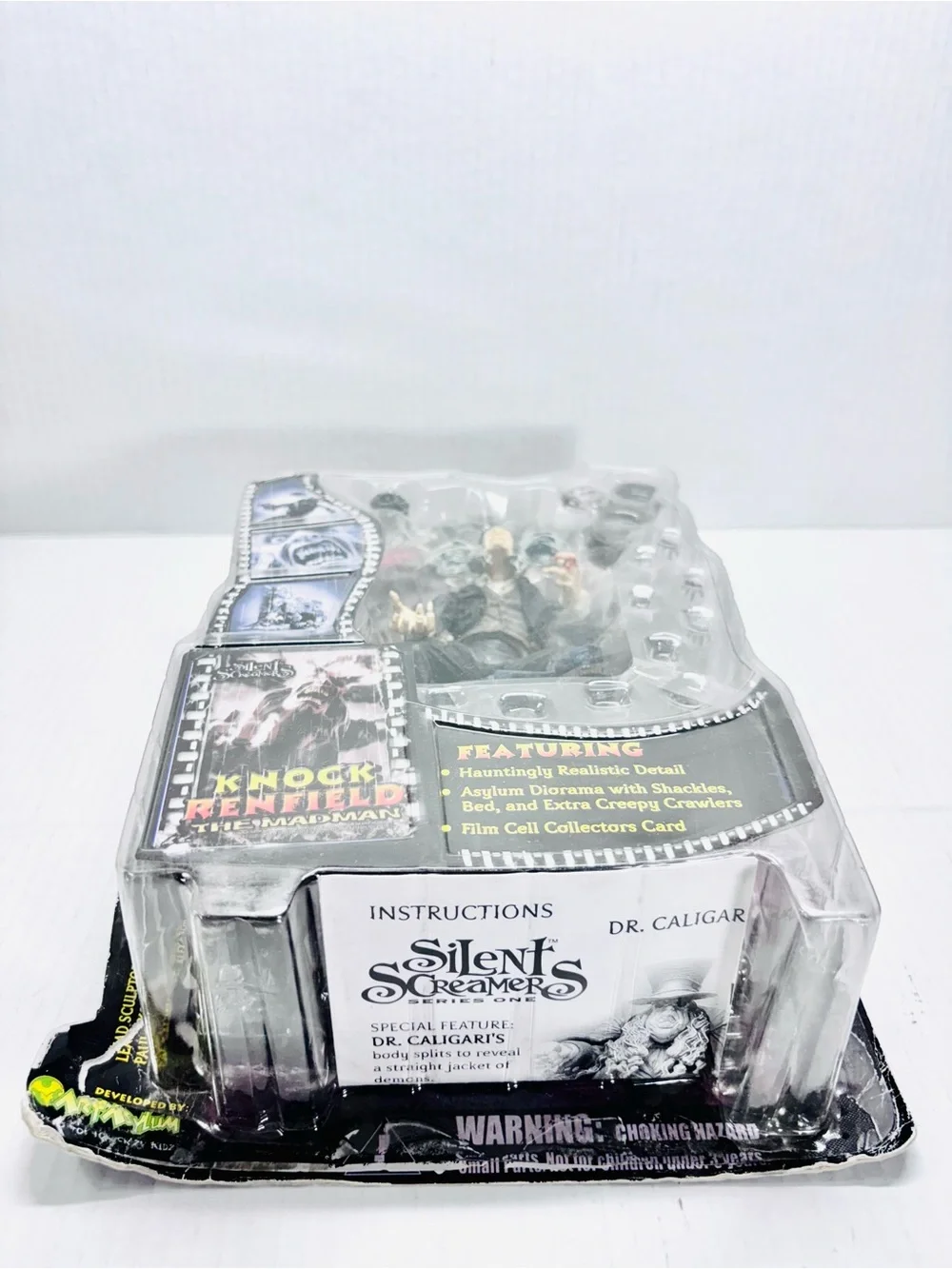Silent Screamers Series 1 Nosferatu 1922 Knock Renfield the Madman Figure AzTech